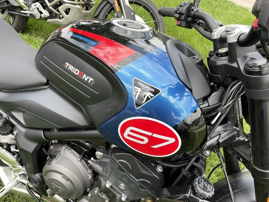 2026 Triumph Trident 660 Triple Tribute Edition