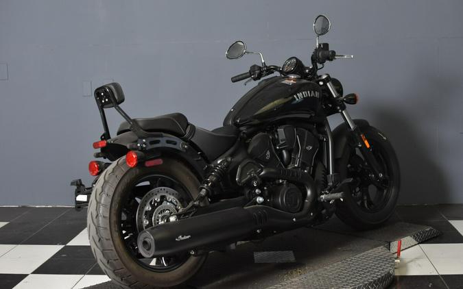 2025 Indian Motorcycle Scout Sixty Bobber Black Metallic