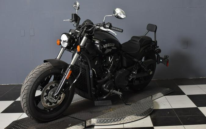 2025 Indian Motorcycle Scout Sixty Bobber Black Metallic