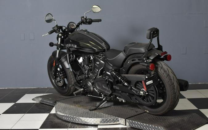 2025 Indian Motorcycle Scout Sixty Bobber Black Metallic