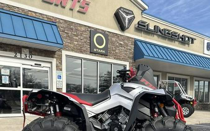 2026 Can-Am® Renegade X mr 1000 R Hyper Silver & Legion Red