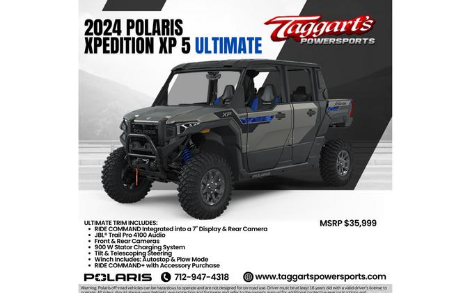 2024 Polaris Industries Polaris XPEDITION XP 5 Ultimate RC