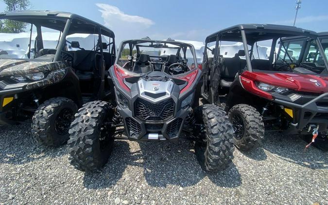 2024 Can-Am® Maverick X3 MAX DS Turbo Fiery Red & Hyper Silver