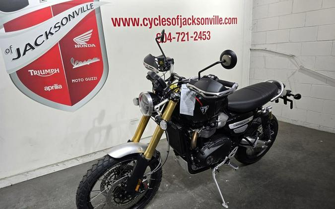 2025 Triumph Scrambler 1200 XE Phantom Black Storm Grey