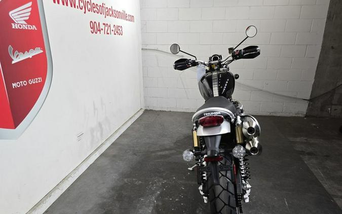 2025 Triumph Scrambler 1200 XE Phantom Black Storm Grey