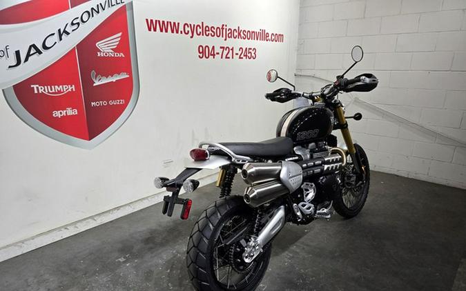 2025 Triumph Scrambler 1200 XE Phantom Black Storm Grey