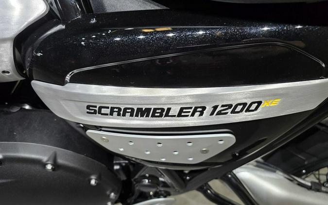 2025 Triumph Scrambler 1200 XE Phantom Black Storm Grey