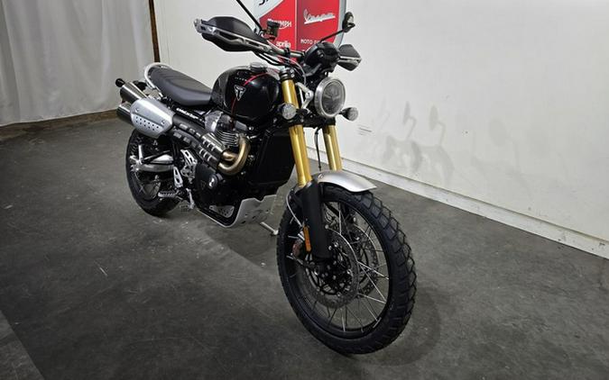 2025 Triumph Scrambler 1200 XE Phantom Black Storm Grey