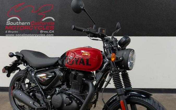 2023 Royal Enfield Hunter 350 Rebel Red