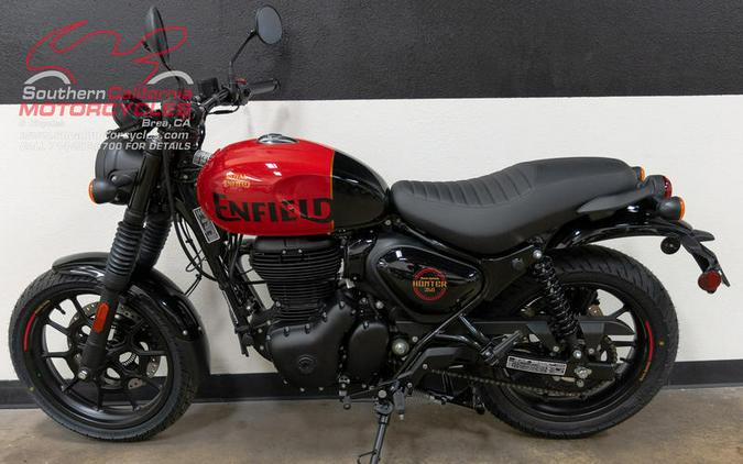 2023 Royal Enfield Hunter 350 Rebel Red