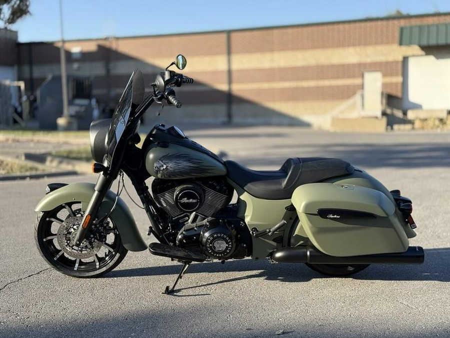 2025 Indian Motorcycle® Springfield ® Dark Horse® Moss Green Smoke