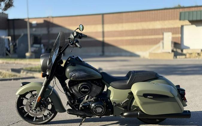 2025 Indian Motorcycle® Springfield ® Dark Horse® Moss Green Smoke