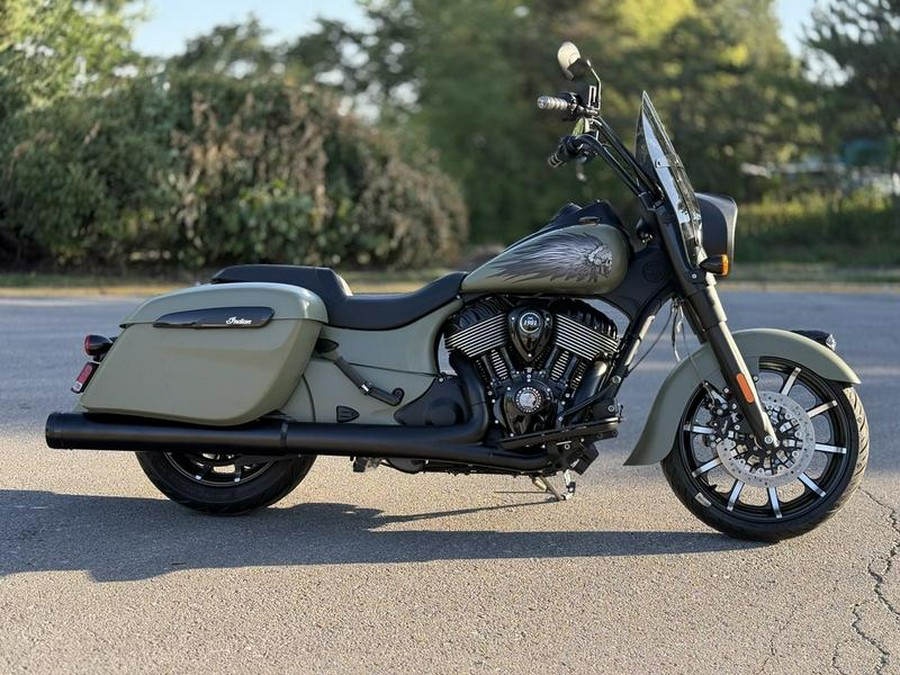 2025 Indian Motorcycle® Springfield ® Dark Horse® Moss Green Smoke