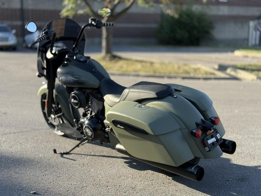 2025 Indian Motorcycle® Springfield ® Dark Horse® Moss Green Smoke