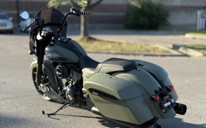 2025 Indian Motorcycle® Springfield ® Dark Horse® Moss Green Smoke