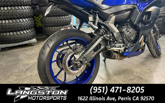 2022 Yamaha YZF-R7
