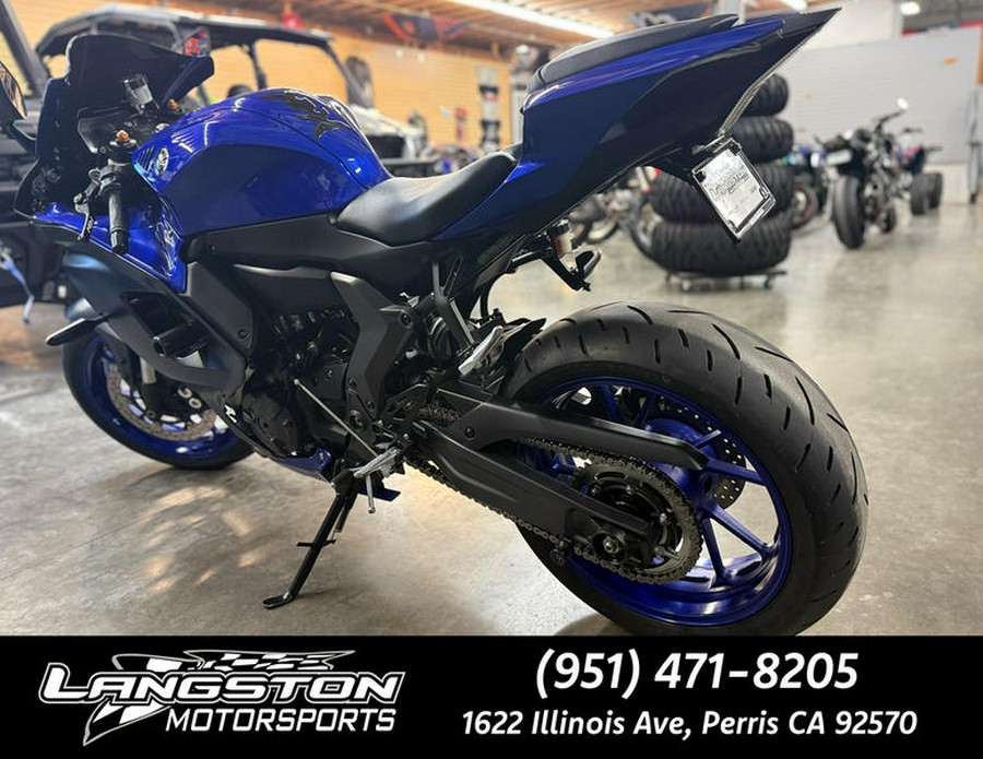 2022 Yamaha YZF-R7