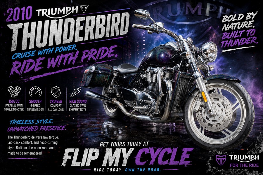 2010 TRIUMPH THUNDERBIRD ABS - F442932