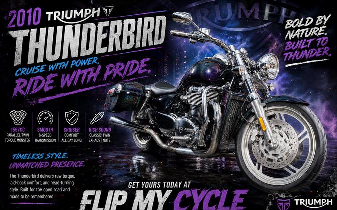 2010 TRIUMPH THUNDERBIRD ABS - F442932
