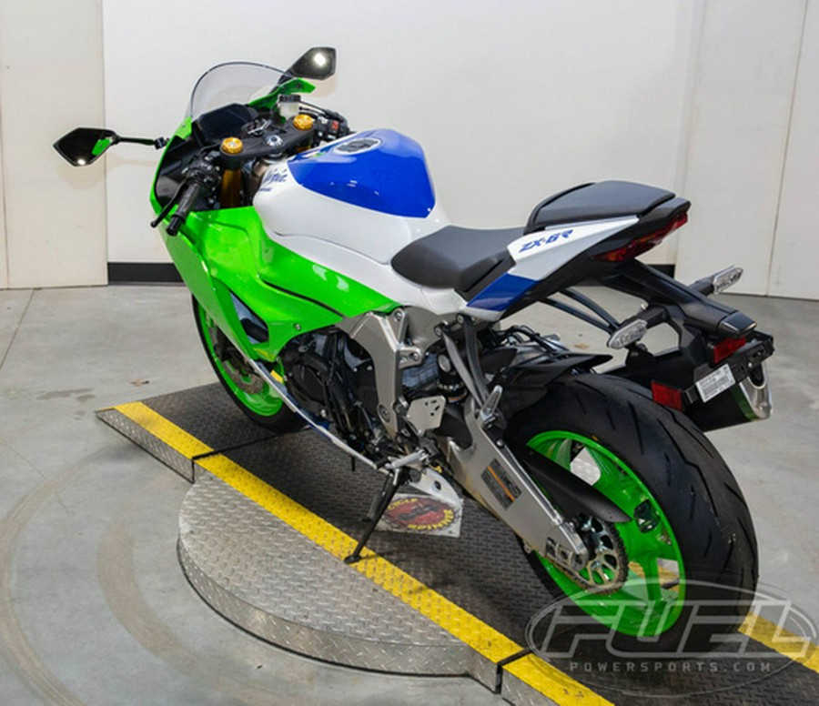 2024 Kawasaki Ninja ZX-6R 40Th Anniversary Edition ABS