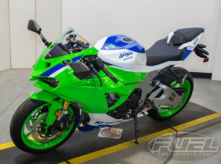 2024 Kawasaki Ninja ZX-6R 40Th Anniversary Edition ABS