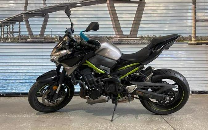 2020 Kawasaki Z900 Candy Lime Green/Metallic Spark Black