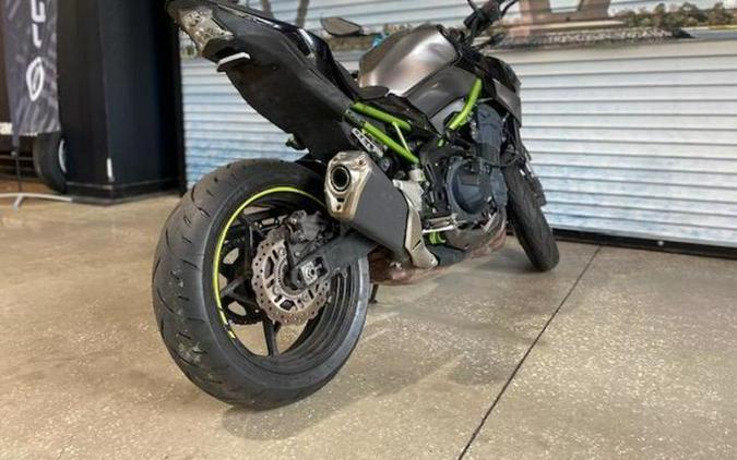 2020 Kawasaki Z900 Candy Lime Green/Metallic Spark Black