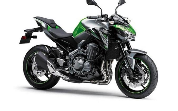 2020 Kawasaki Z900 Candy Lime Green/Metallic Spark Black