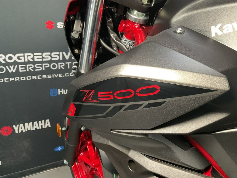 2024 Kawasaki Z500 SE ABS