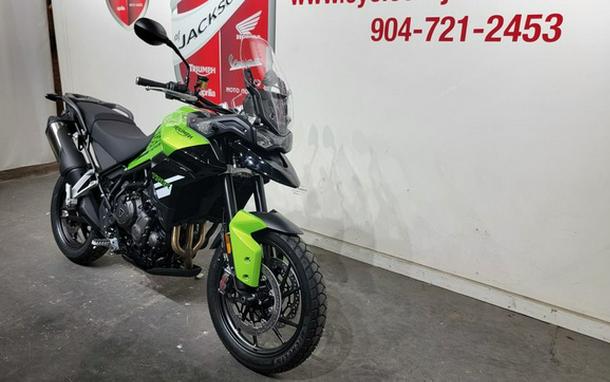 2025 Triumph Tiger 850 Sport Roulette Green / Jet Black