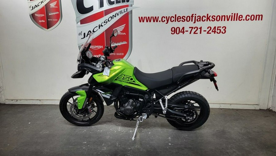 2025 Triumph Tiger 850 Sport Roulette Green / Jet Black