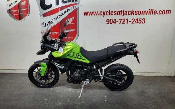 2025 Triumph Tiger 850 Sport Roulette Green / Jet Black