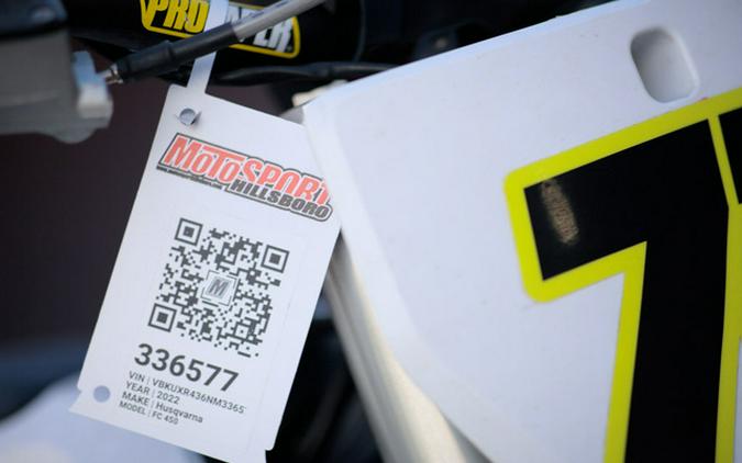 2022 Husqvarna FC 450