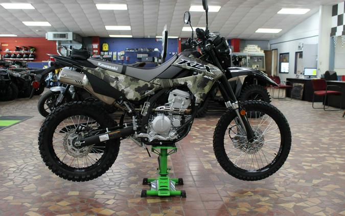 2026 Kawasaki KLX 300 Cypher Camo Beige/Ebony - TDA49521