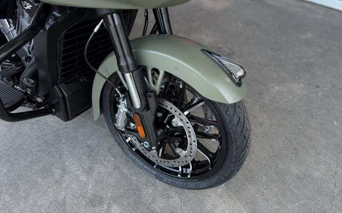2025 Indian Motorcycle® Challenger® Dark Horse® 112 w/PowerBand Audio Moss Green Smoke