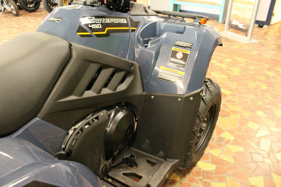 2025 Kawasaki BRUTE FORCE 450 4x4 Grayish Blue - SB106987