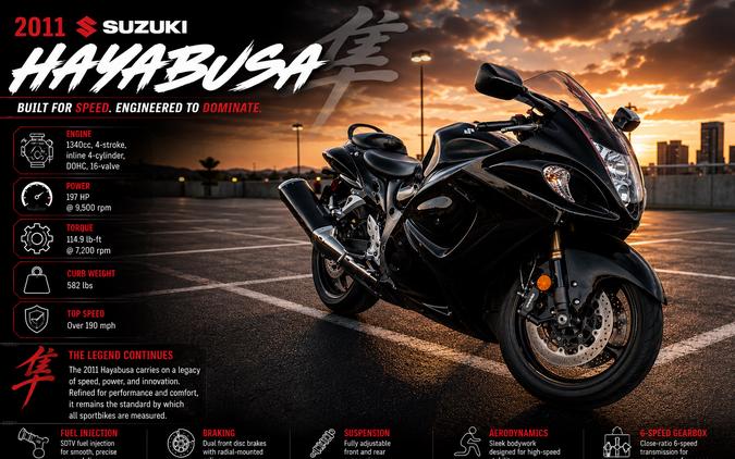 2011 SUZUKI GSX1300R - F2100349