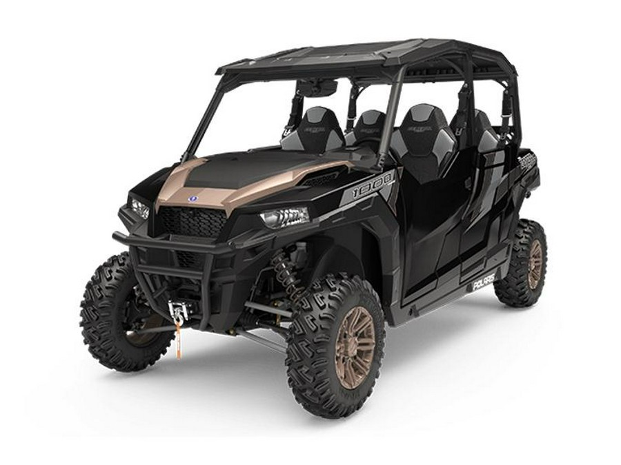 2019 Polaris® General® 4 1000 Ride Command Edition Black Pearl