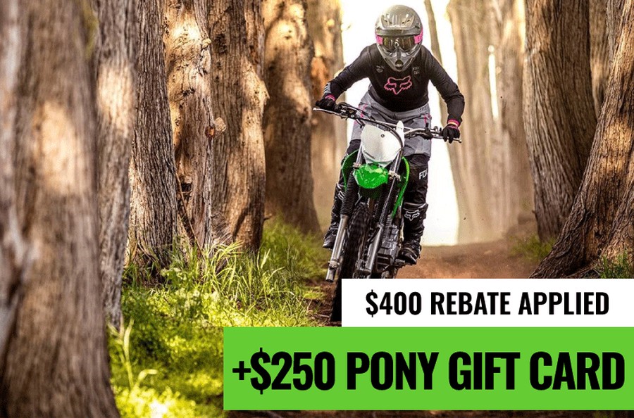 2023 Kawasaki KLX®230R S w/ $250 Pony Gift Card!*