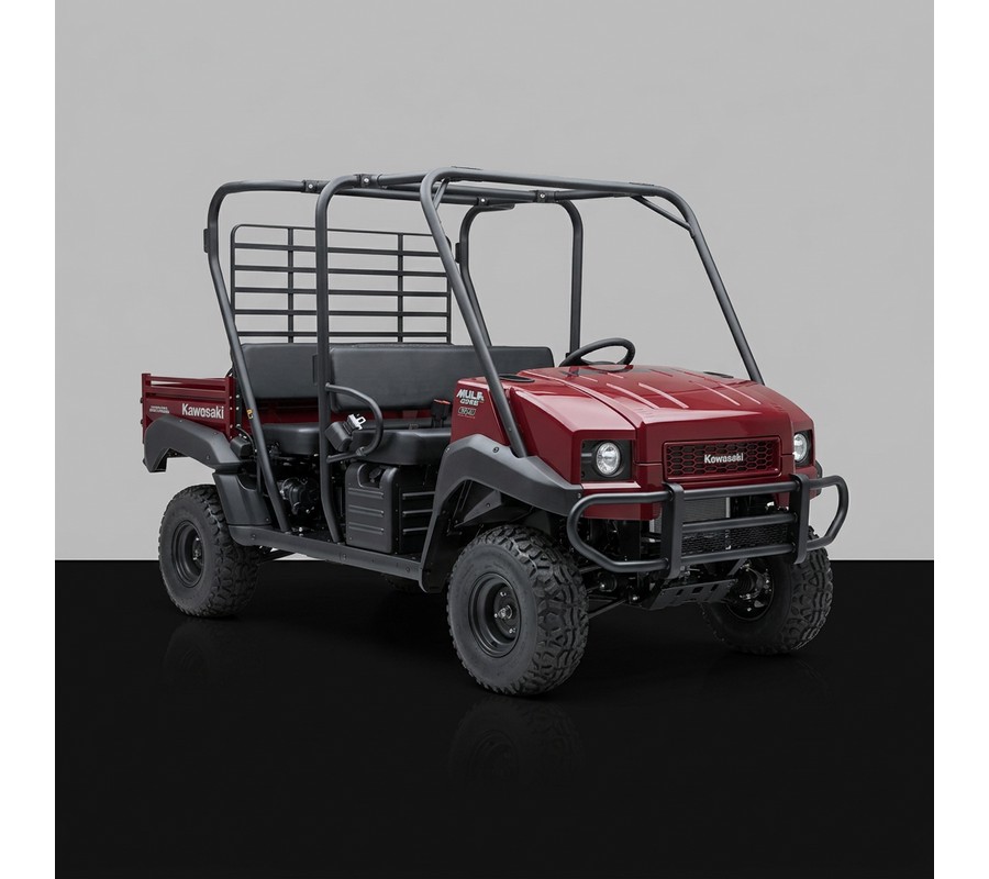 2026 Kawasaki MULE 4010 Trans4x4 Dark Royal Red - K10061