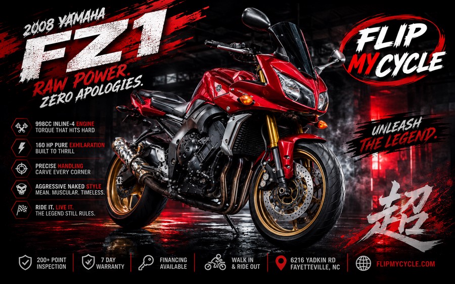 2008 YAMAHA FZ1 - F005699