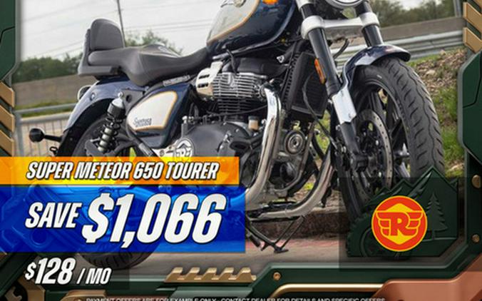 2024 Royal Enfield Super Meteor 650 Celestial Blue