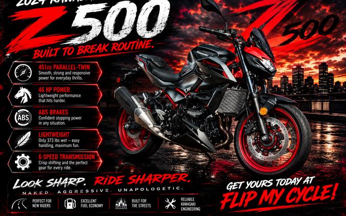 2024 KAWASAKI Z500 SE ABS - FA06368