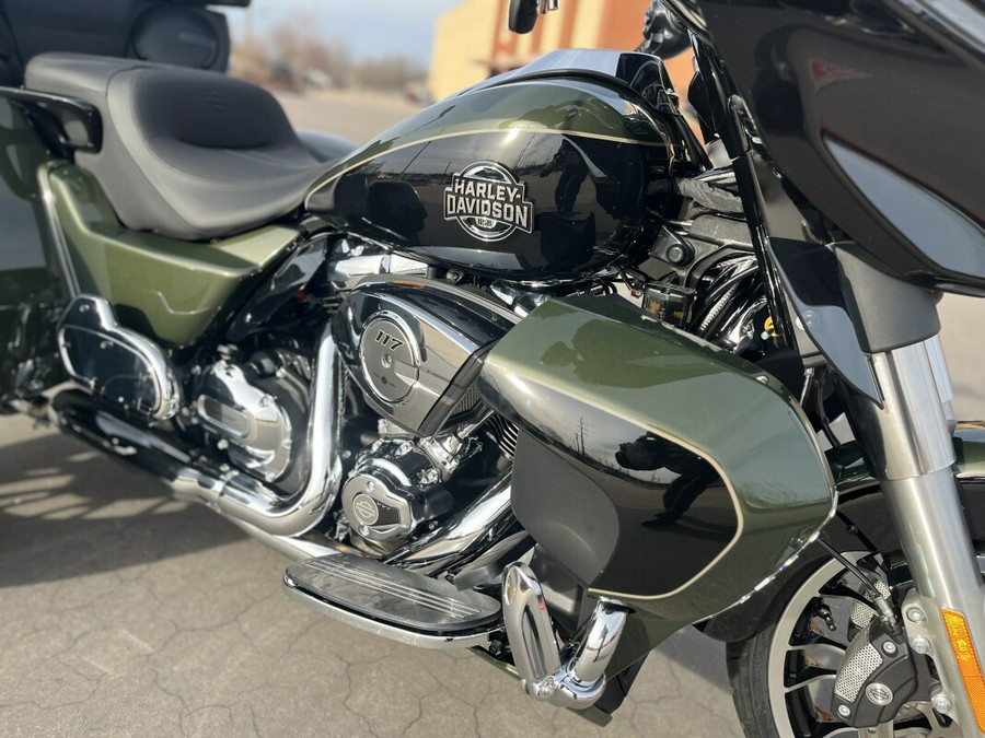2026 Harley-Davidson® FLHLT Street Glide 3 Limited OLIV STL MTL/BLK