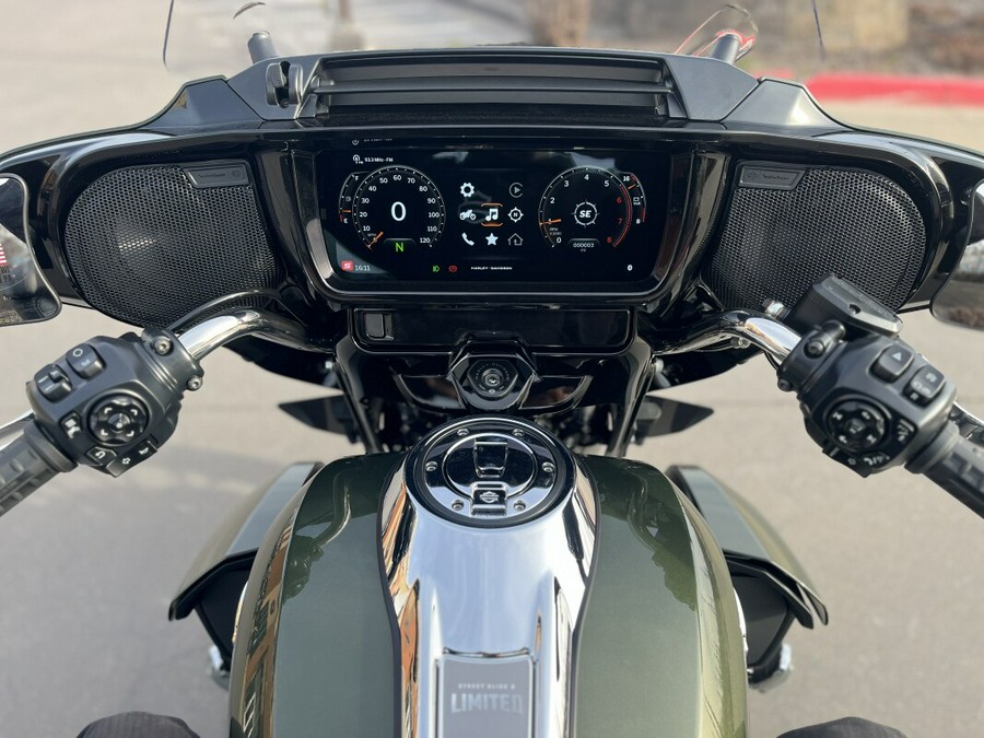 2026 Harley-Davidson® FLHLT Street Glide 3 Limited OLIV STL MTL/BLK