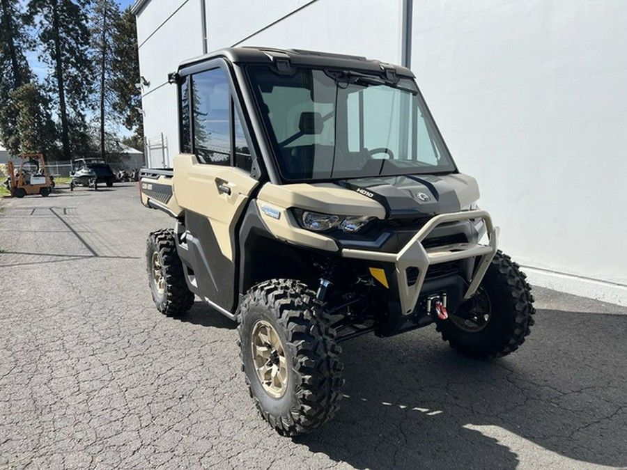 2025 Can-Am Defender Limited HD10 Desert Tan & Stealth Black