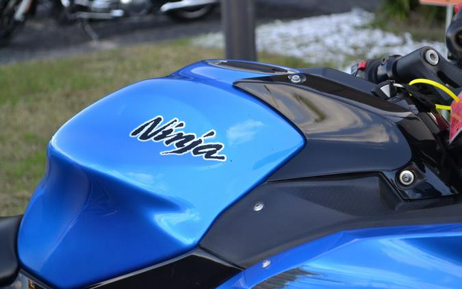 2018 Kawasaki Ninja® 650 ABS Candy Plasma Blue Ebony