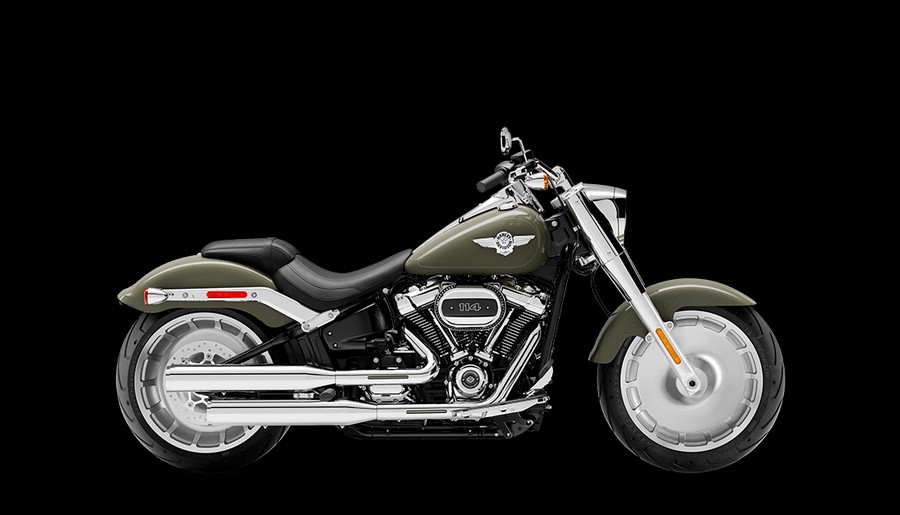 2021 Harley-Davidson® Fat Boy® 114 Deadwood Green