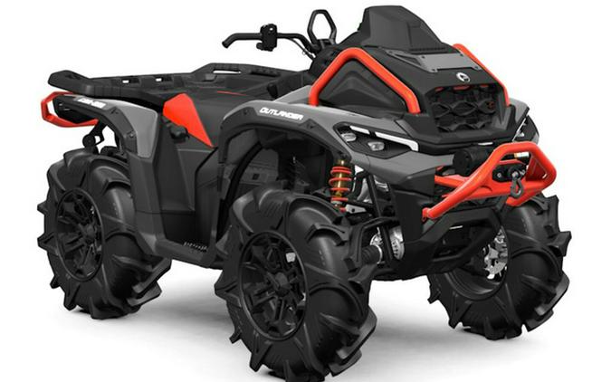 2025 Can-Am Outlander X Mr 1000R Granite Grey & Legion Red