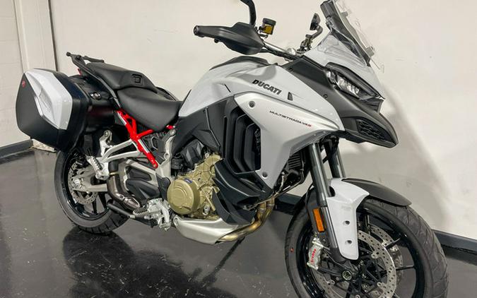 2023 Ducati Multistrada V4S Iceberg White - Forged Wheels